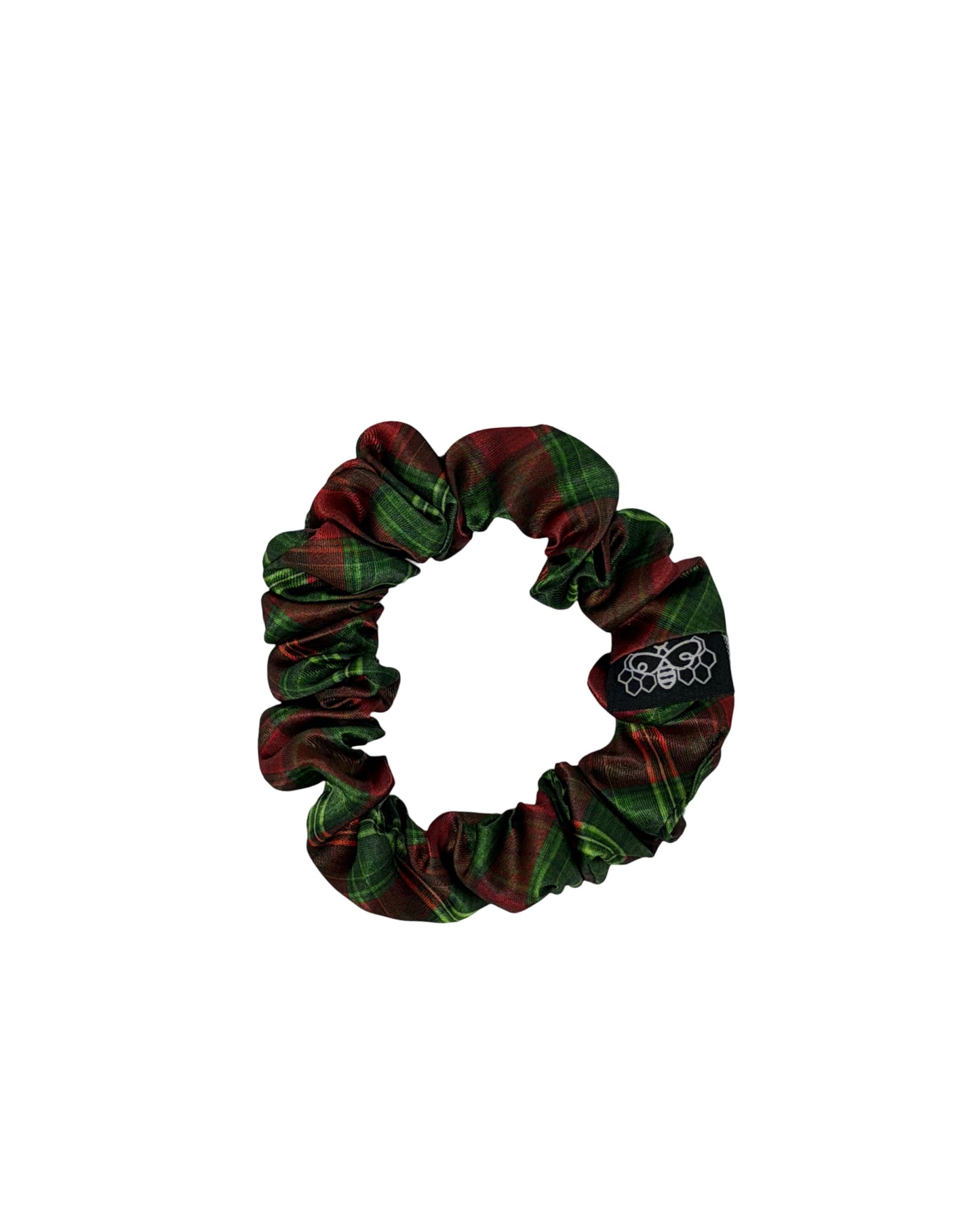 Christmas Plaid Satin Slim