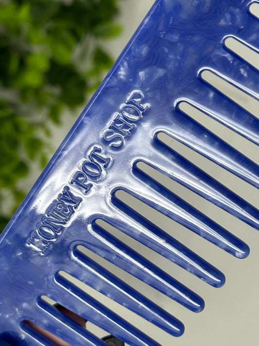 Indigo Hair Comb