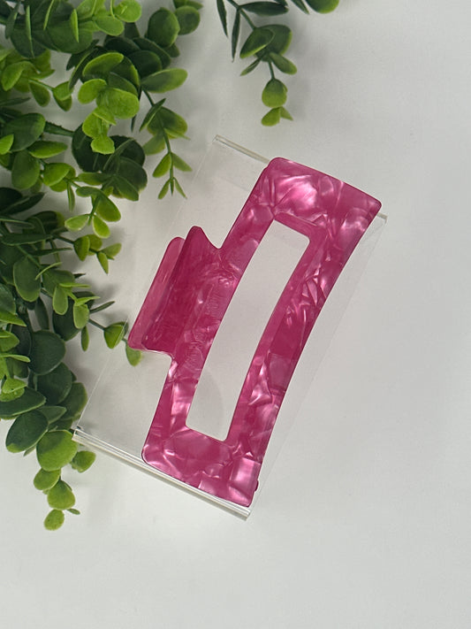 Pink XL Claw Clip