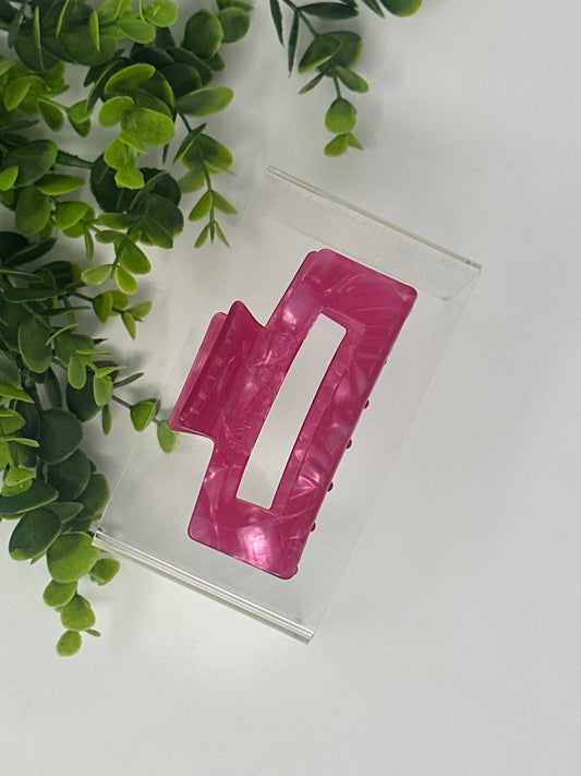 Pink Claw Clip