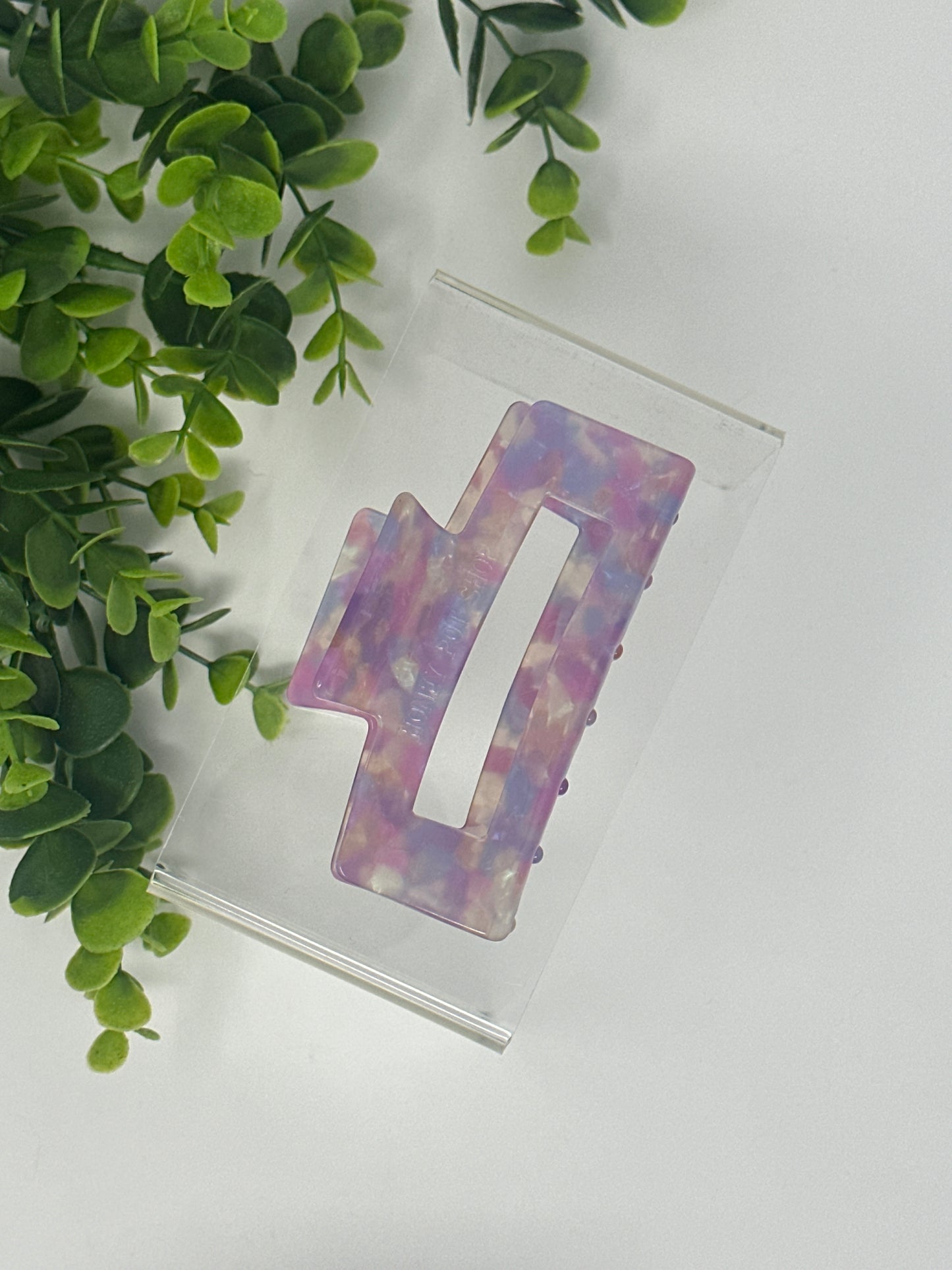 Cotton Candy Claw Clip