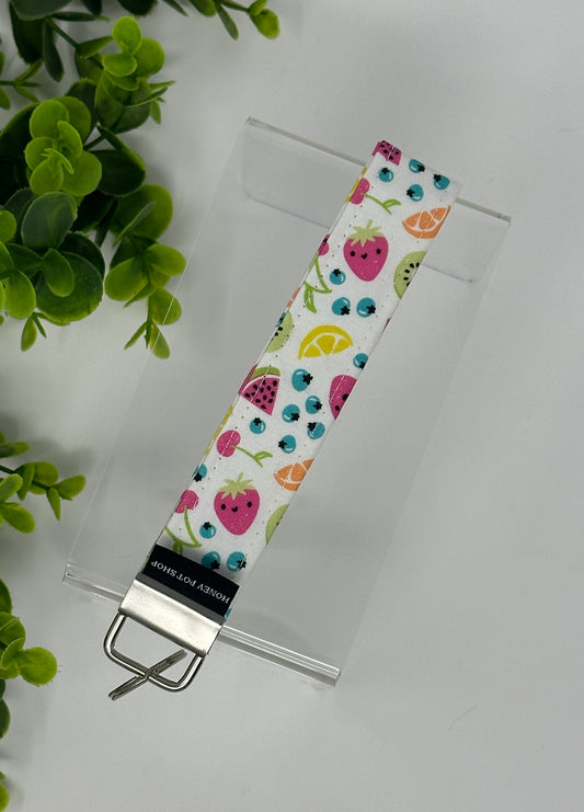 Fruit Salad Keychain Lanyard