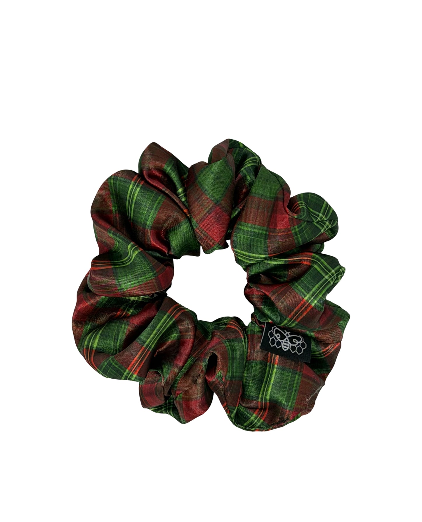 Christmas Plaid Satin