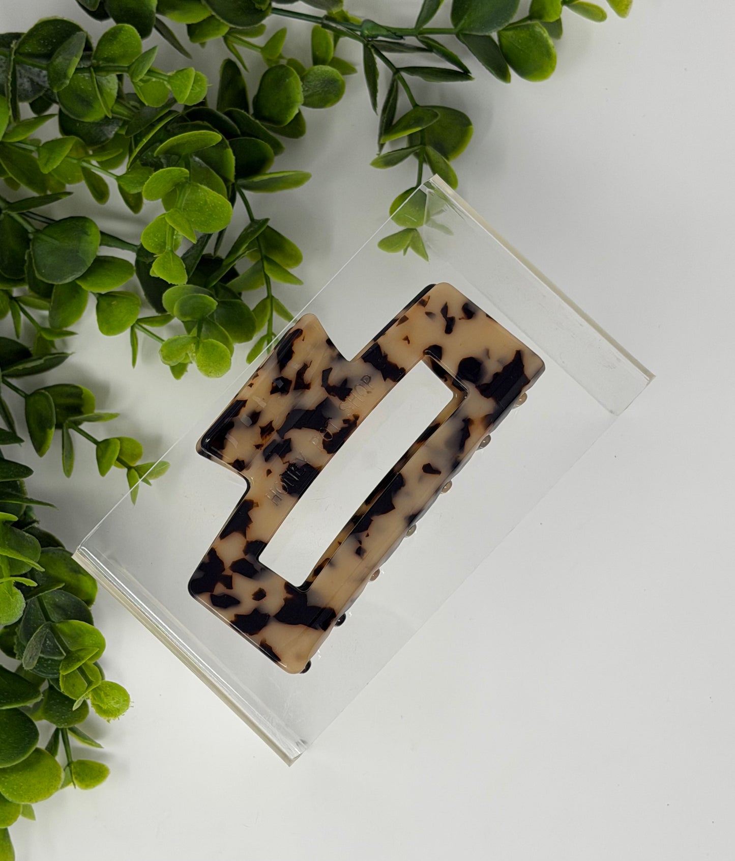 Tortoise Luxury Claw Clip