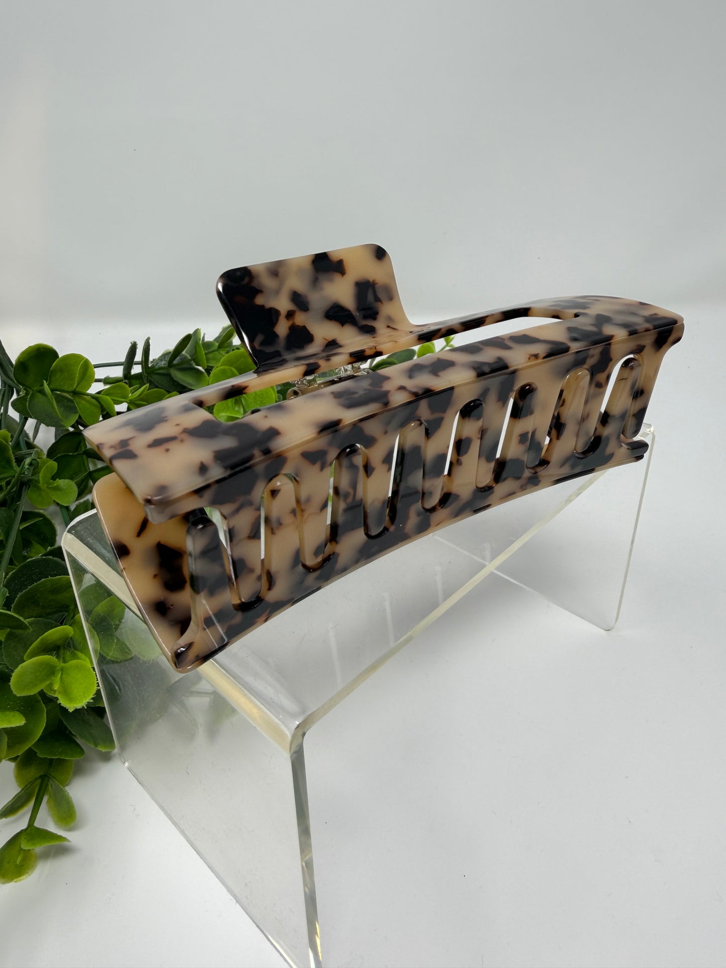 Tortoise XL Luxury Claw Clip