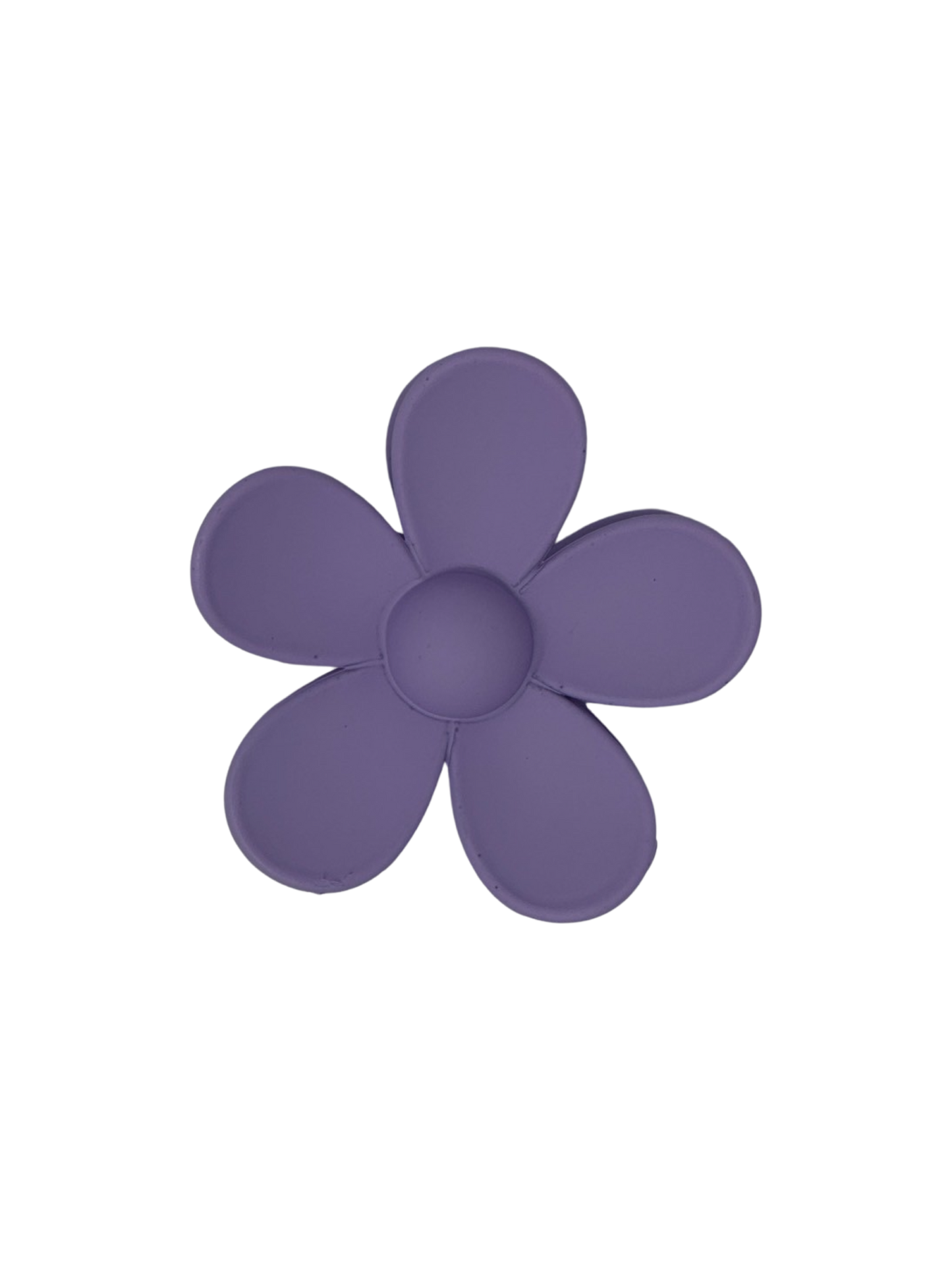 Purple Flower Clip