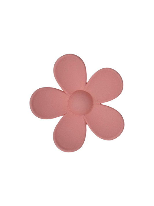 Light Pink Flower Clip