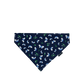 Navy Butterflies Pet Bandanas