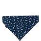 Navy Butterflies Pet Bandanas