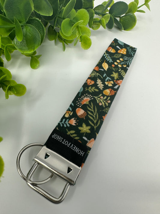 Forrest Forage Keychain Lanyard