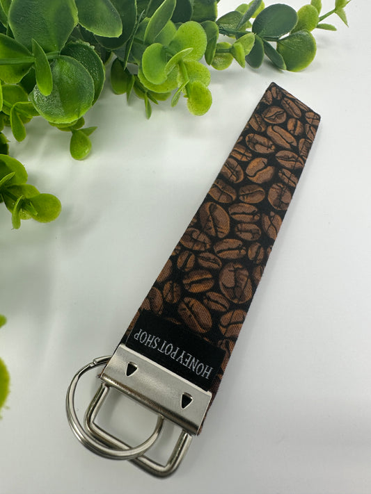 Coffee Beans Keychain Lanyard