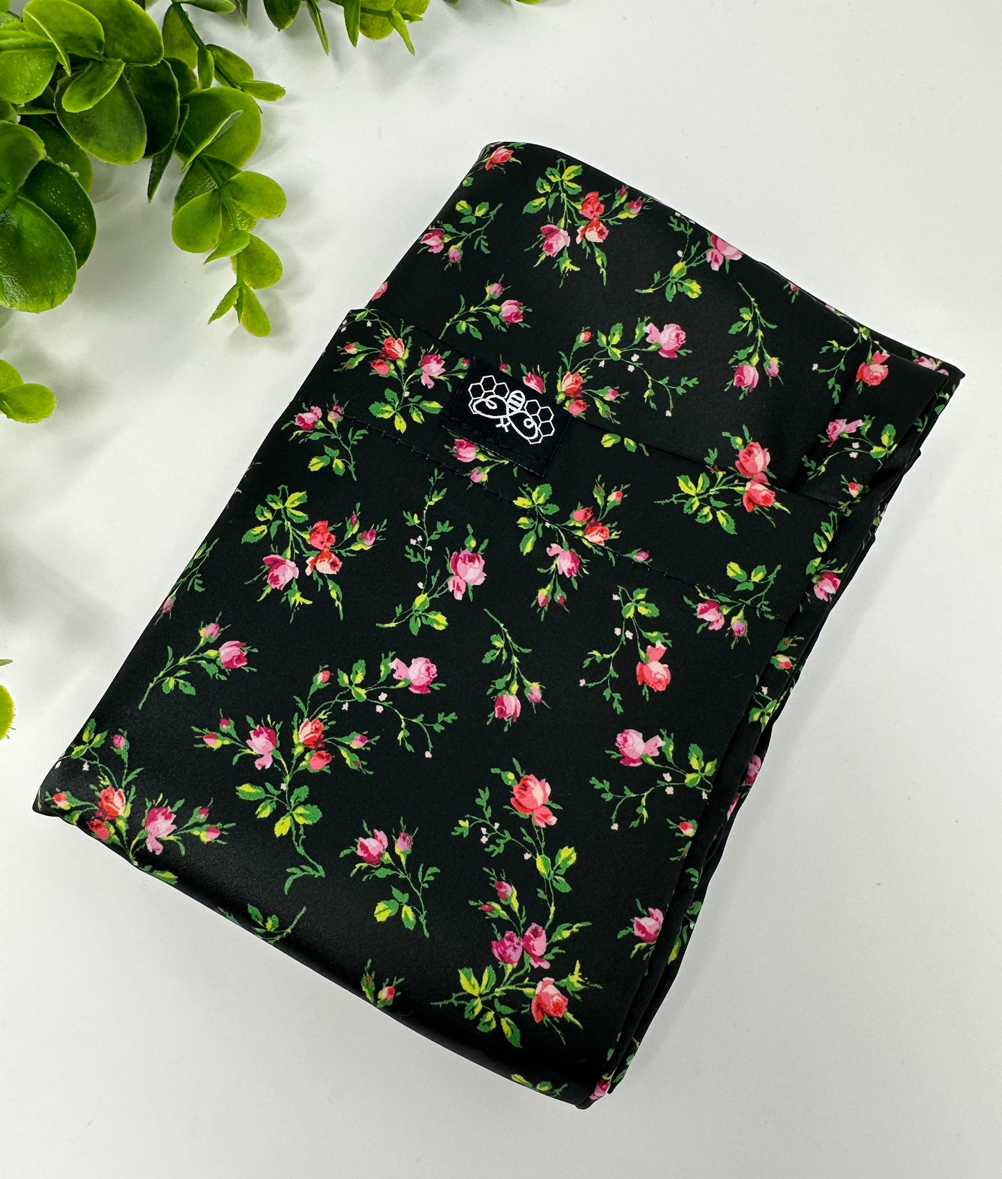 Floral Satin Pillowcase