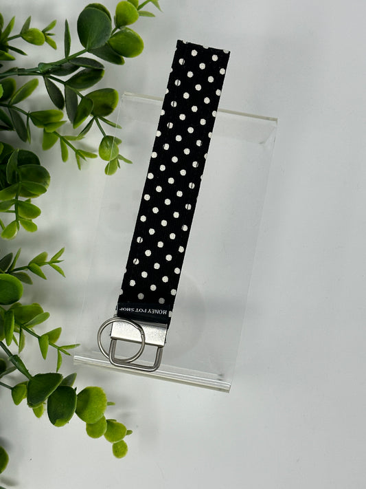 Polka Dot Keychain Lanyard