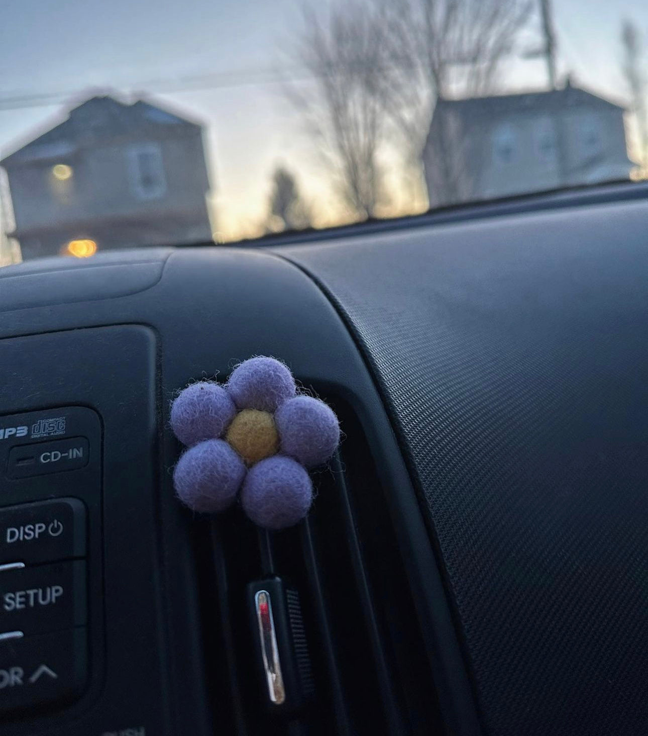 Flower Car Vent Clips