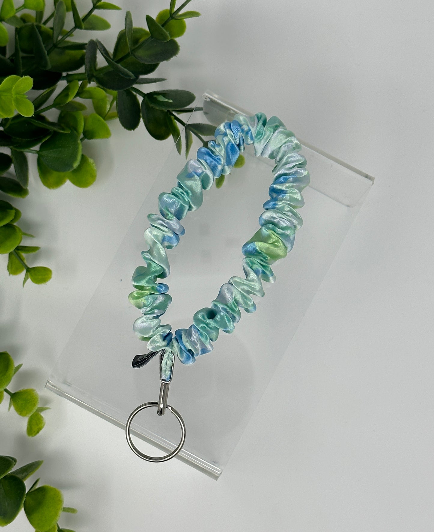 Watercolour Satin Keychain Lanyard