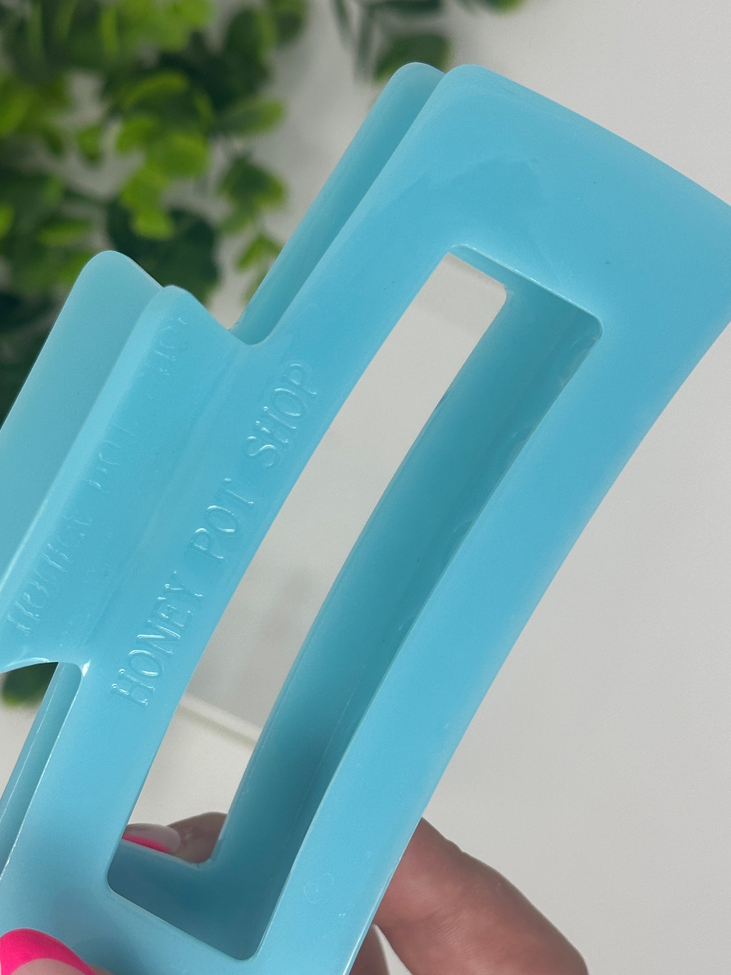 Sky Blue XL Claw Clip