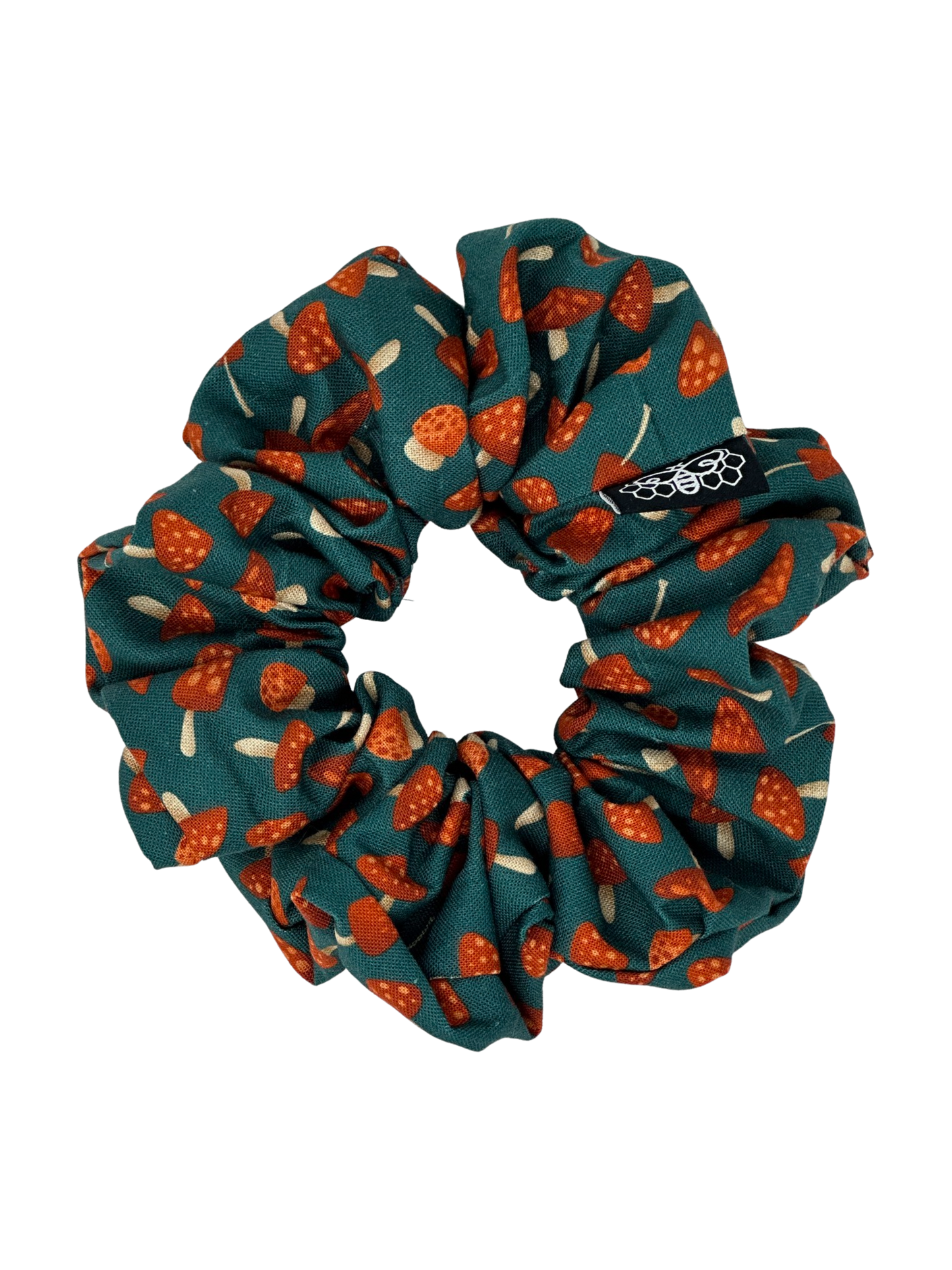 Mushroom (Teal) Pet Bandanas