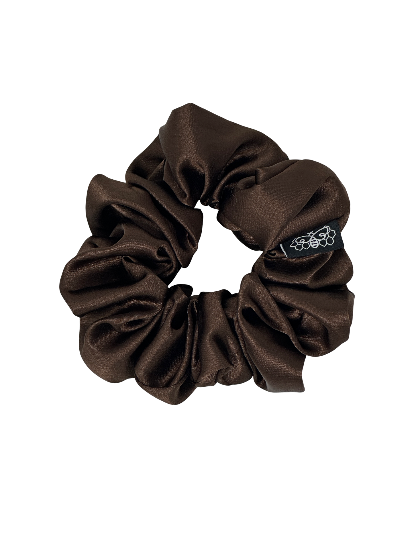 Chocolate Brown Satin