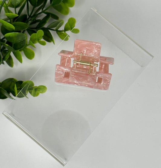 Blush Claw Clip