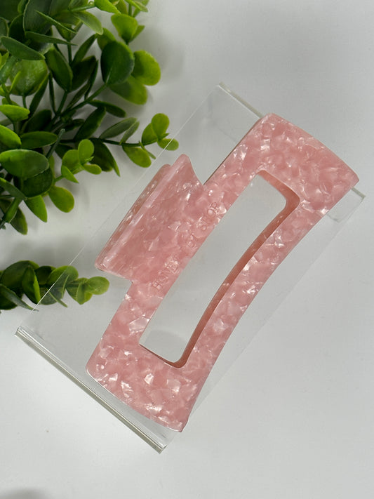 Blush XL Claw Clip