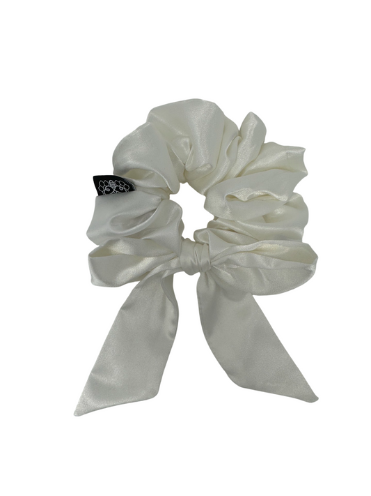 White Satin with Bow